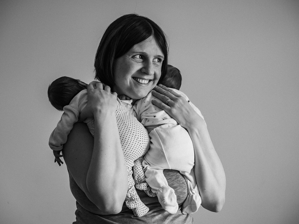 Wochenbettfotos, Zwillinge